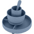Mikk-Line Silicone Dinner Set Tableware Faded Denim